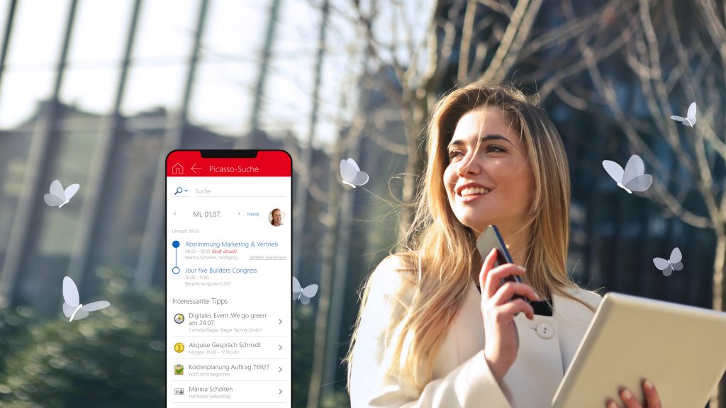 CAS genesisWorld - mobile Nutzung mit Smartphone