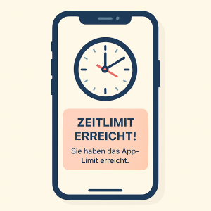 Mehr über den Artikel erfahren iPhone‑Tipp: So begrenzt du die Nutzungszeit einzelner Apps mit „App‑Limits“